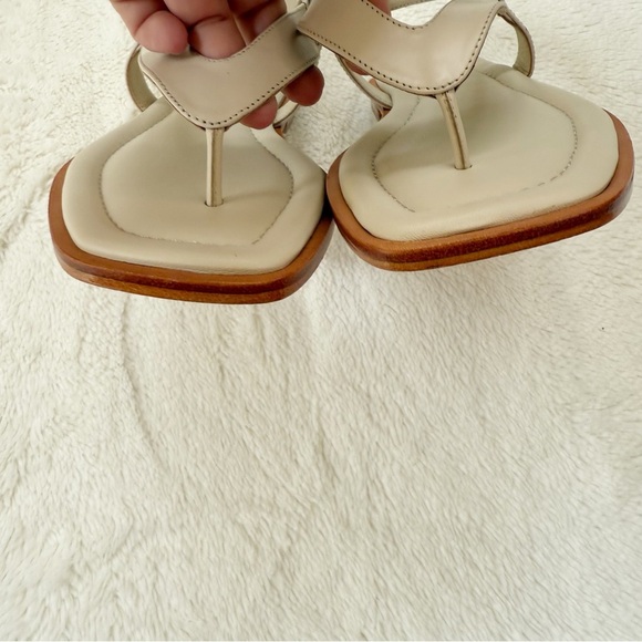 A.EMERY Annushka Sandal in Egg Shell color Size 38 - Picture 6 of 8